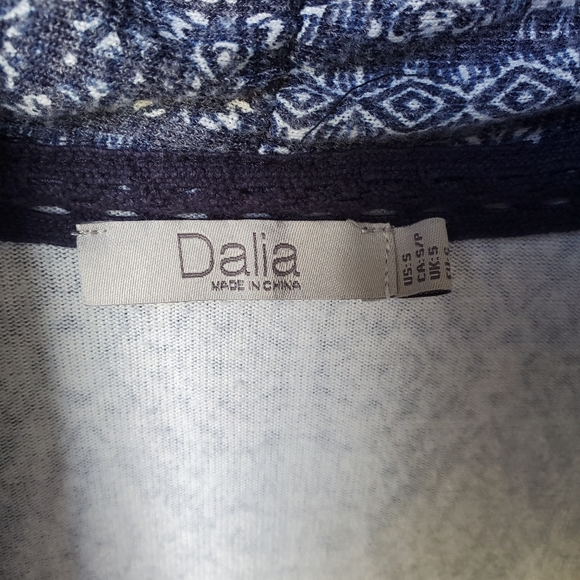 Dalia Boho Open Front Cardigan Small - Picture 4 of 5